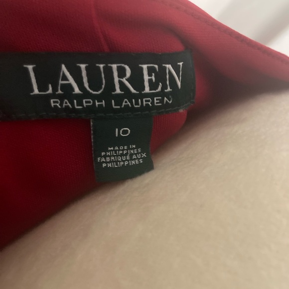 Lauren Ralph Lauren red dress - Picture 6 of 6